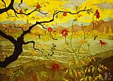 Apple Tree With Red Fruit by Paul Ranson